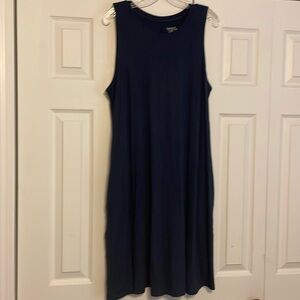 Time and Tru XL, dark blue dress.